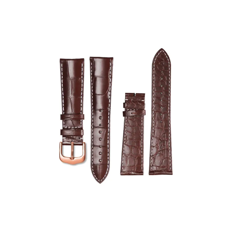SHIRUI Accessories Omega Compatibility Watch Band 125/75 Genuine Leather Material-180