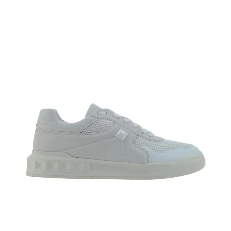Valentino Garavani One Stud Lace Up Sneakers-1