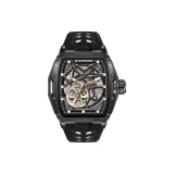 H-5032-Black Case Black Dial Black Rubber Strap