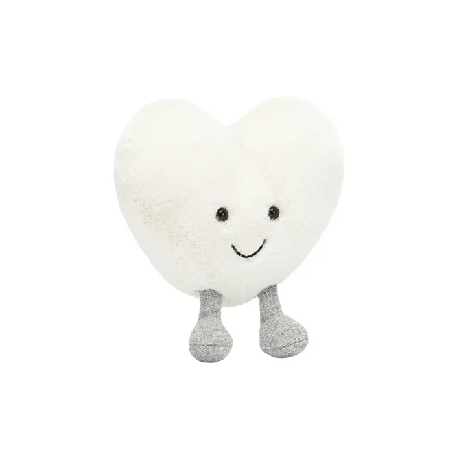 JELLYCAT Amuseables Cream Heart Plush Toy-0
