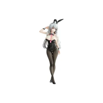 U C 1 7 Original Girl With White Hair Bunny White/Black Scale Figures 29cm