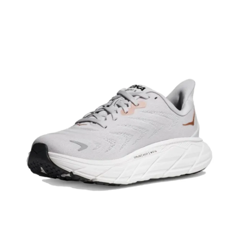 HOKA ONE ONE Arahi 6 Anti Slip Wear Resistant Low Top Casual Running Shoes Women's Gray Foreign Version-2