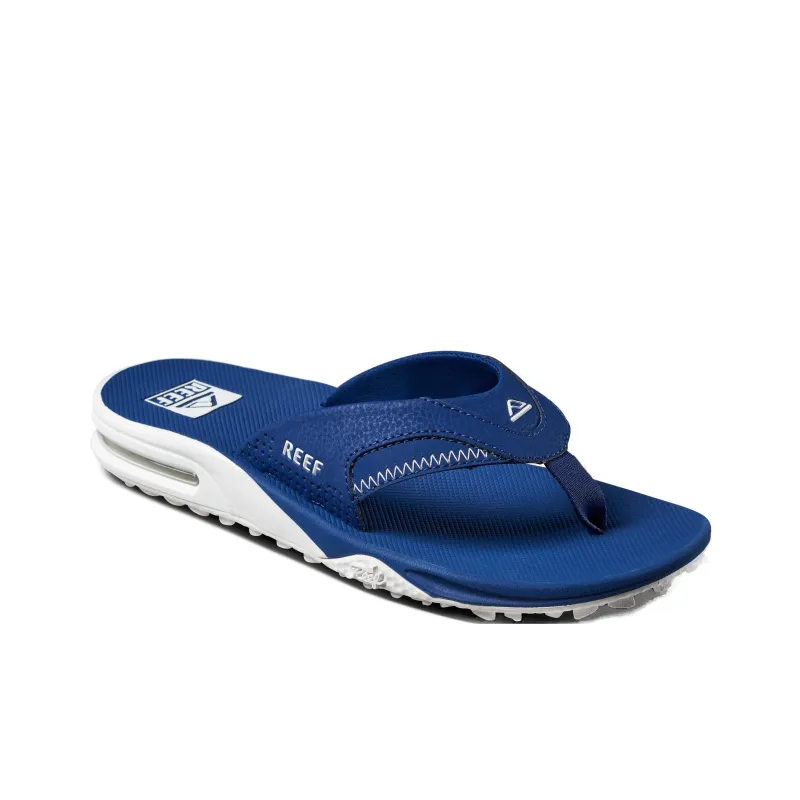 REEF Quiet Slip Resistant Flip Flops Men Navy Blue-3