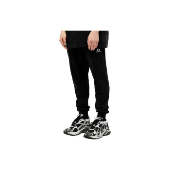 Balenciaga Knitted Sweatpants Regular Fit Men's Black