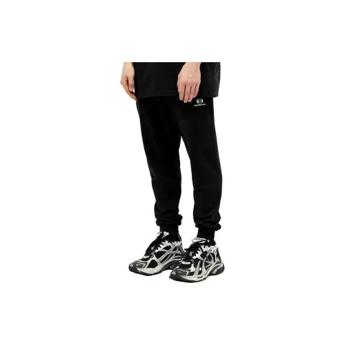 Balenciaga Knitted Sweatpants Men Black