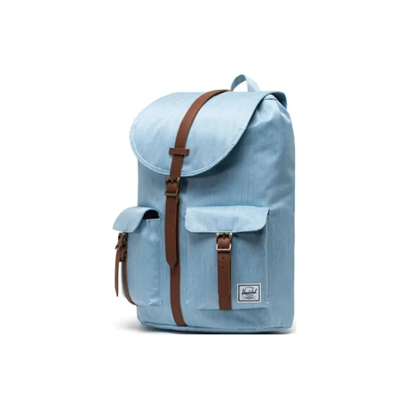 Herschel Polyester Backpack Tubas Unisex Cyan Denim-1