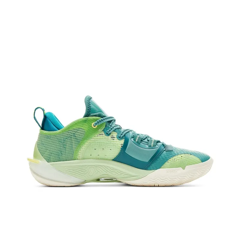 PEAK Basketball Shoes Unisex Low Top Pistachio Green/Oyster Green-1
