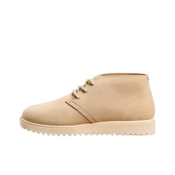 REEF Anti-Slip Wear-Resistant Mid-Top Casual Shoes Men Beige