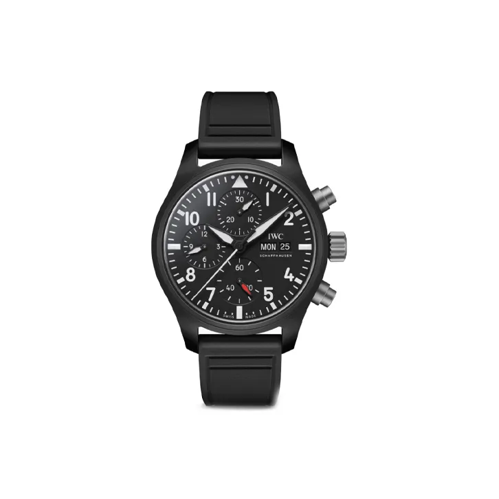IWC PILOT Automatic Mechanical Movement Men's Watches Watch Black Dial-0