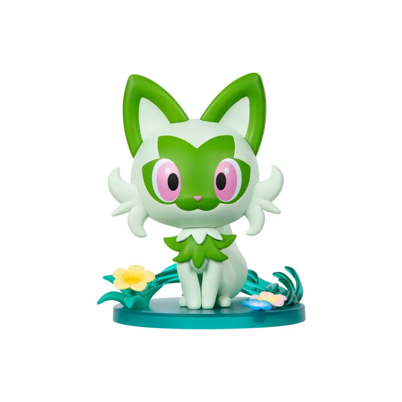 FUNISM Runny Water Duck, Cute Fire Crocodile, New Leaf Meow Pokémon Scarlet And Violet's Three Champions Bonus Gifts-0