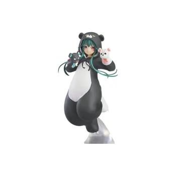 GSC POP UP PARADE Yuna Bear Bravely Conquers The Distant World L Size Bonus Gifts 23cm