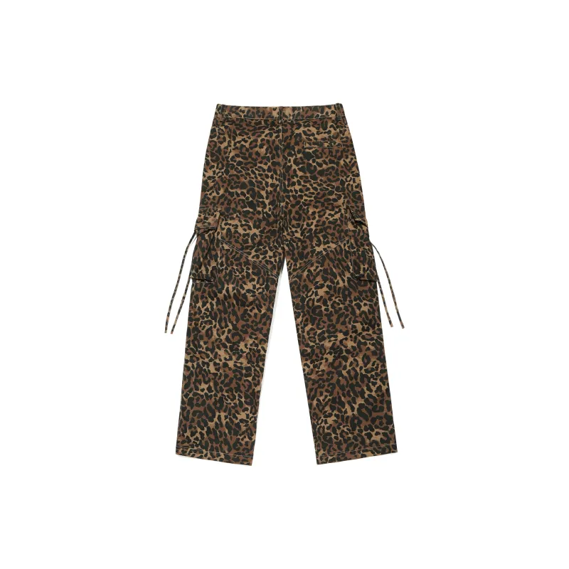 Guuka Casual Pants Unisex Coffee-1