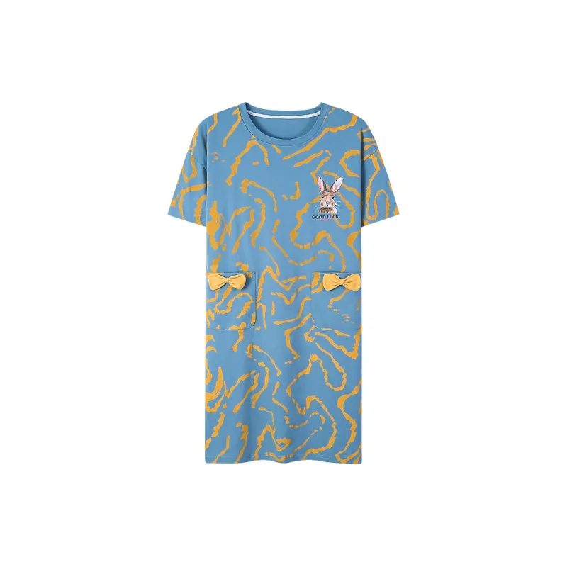 MIIOW Cool One Summer Series Nightgown Women's Dodger Blue-0