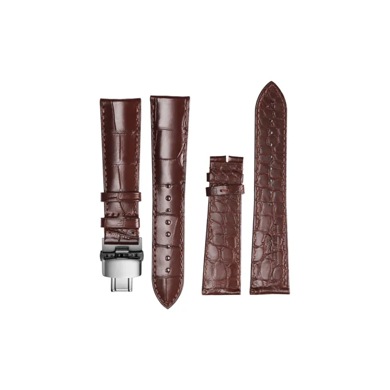 SHIRUI Accessories Omega Compatibility Watch Band 125/75 Genuine Leather Material-81