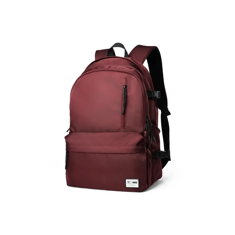 SEPTWOLVES Fabric Laptop Backpack Regular Unisex Black/Burgundy/Jasper/Khaki-0