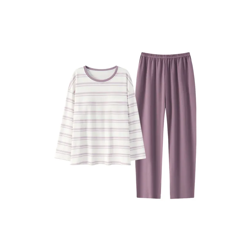 Sleeping Beauty Pajama Set Women's Purple-0