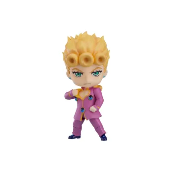 MEDICOS JOJO's Bizarre Adventure Giorno Giovanna Wind Of Gold Nendoroid Reissued Version Chibi Figures 10cm