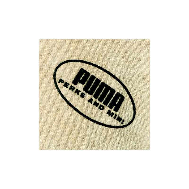 PUMA ESS+ LOGO LAB T Shirt Unisex Beige-4