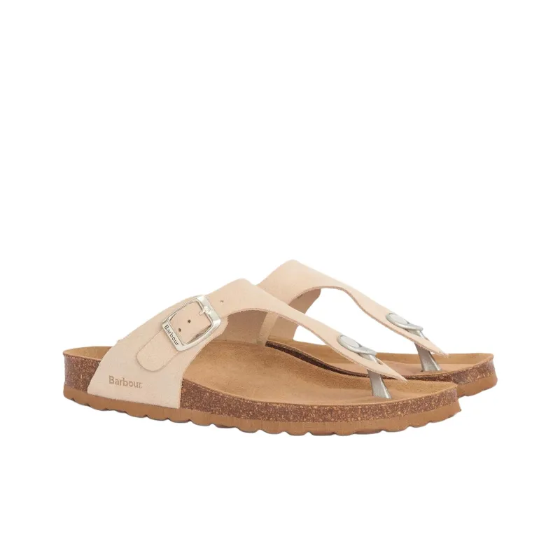 BARBOUR Flip Flops Women's Beige-2