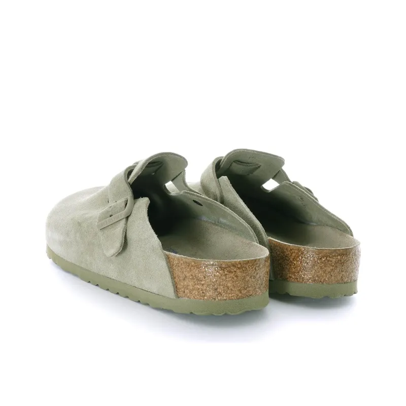 Birkenstock Boston Soft Footbed 'Faded Khaki'-2
