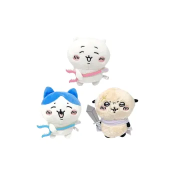 Chiikawa Hachiware Chiikawa Rakko Chiikawa Hachiware Rakko Battle Edition Dolls Plush Doll 16cm High