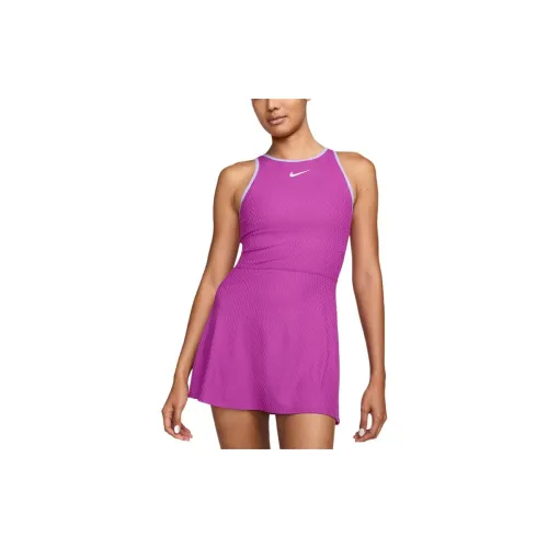 Nike Sleeveless Dresses Women's Hot Fuchsia