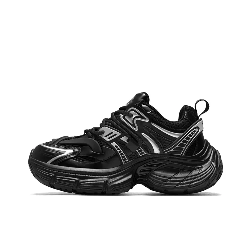 BLVCK PARIS Dark Night Series Anti Slip Wear Resistant Low Top Chunky Sneakers Unisex-1
