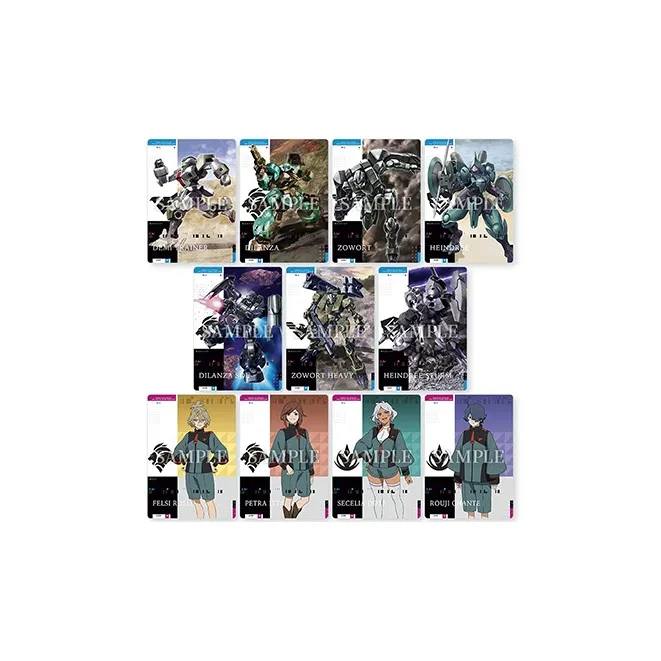 BANDAI Carddass Gundam Card Collectible Second Edition Mobile Suit Gundam The Witch Of Mercury IP/Anime Cards-1