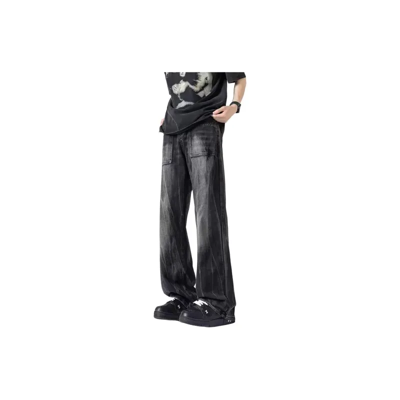 TESTUNG Jeans Unisex Black-3
