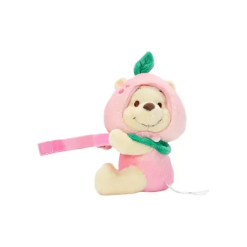 Disney Winnie Honey Peach Bear Home Curtain Decoration Lace Up Doll Products
