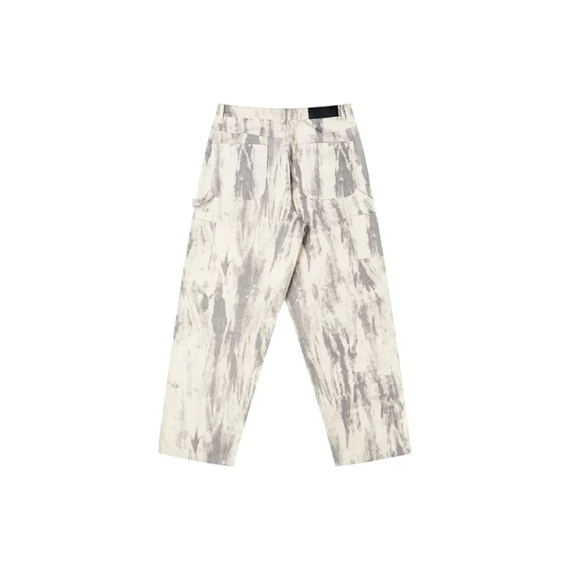 EMPTY REFERENCE Cargo Pants Unisex White-1