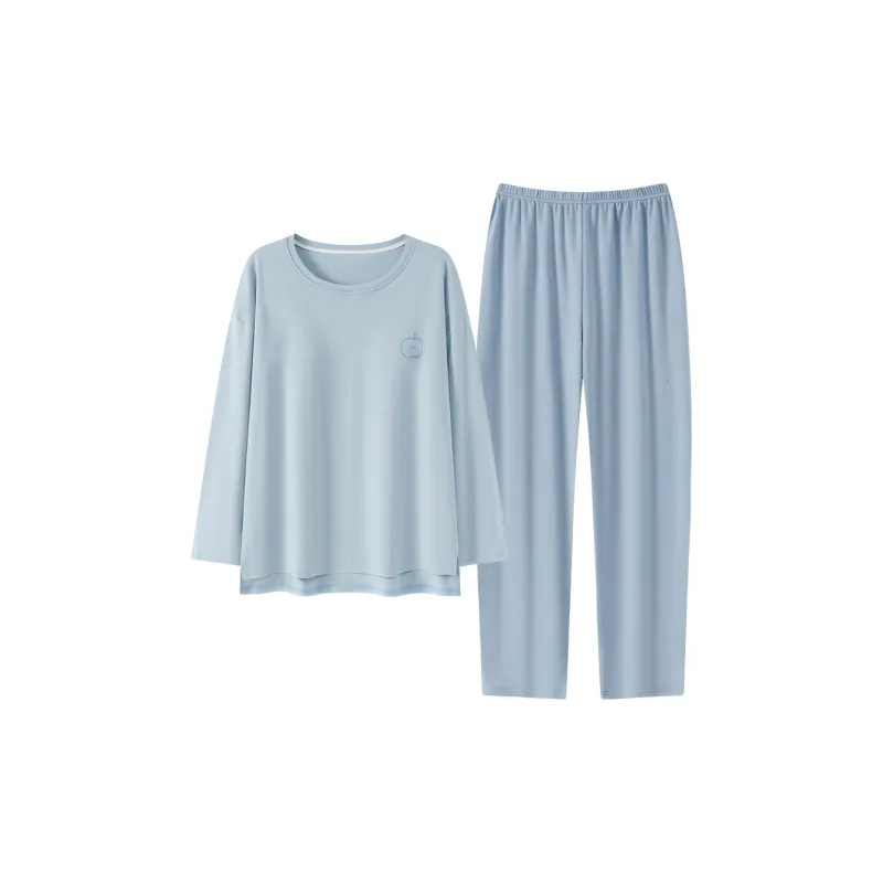 Sleeping Beauty Pajama Set Women's Blue-0