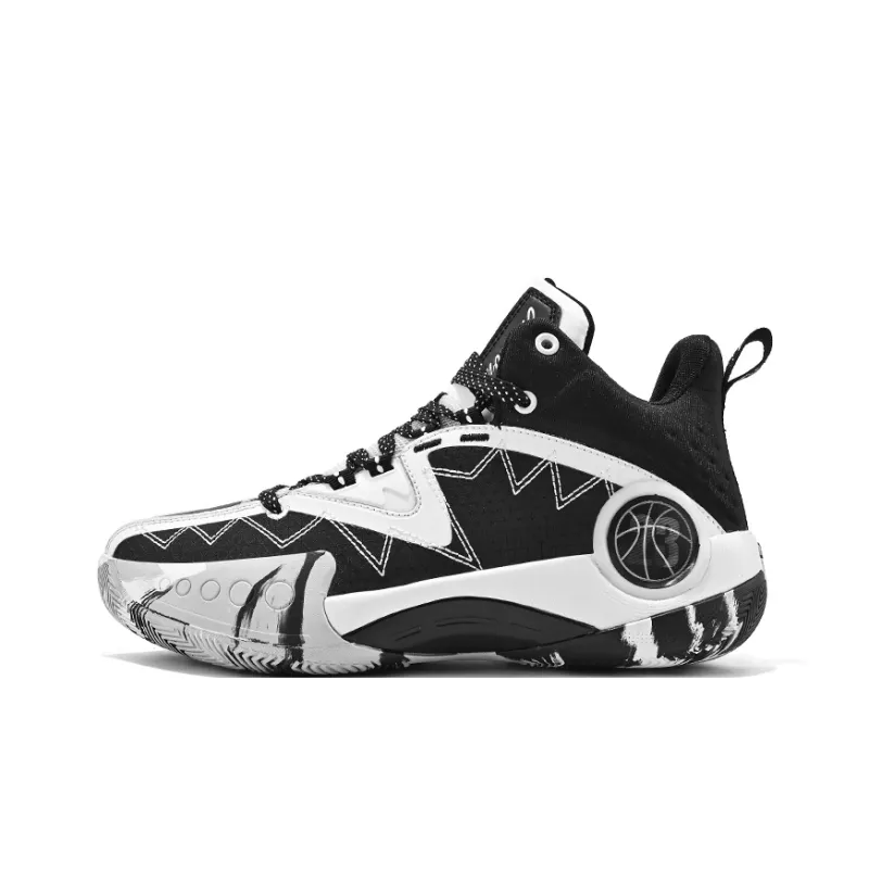 QIUTEXIONG Cushioning, Slip Resistant, Abrasion Resistant, Support, Rebound High Top Basketball Shoes Unisex-18