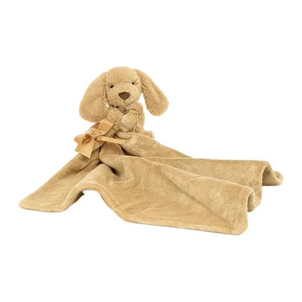 JELLYCAT Shy Collection Empress Dowager Puppy Soothing Towel Dolls Plush Doll 33cm Height-2