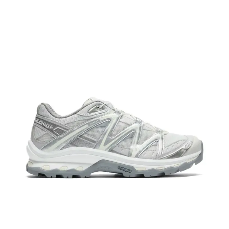 SALOMON XT Quest Cushioning, Wear Resistant Low Top Running Shoes Unisex Daybreak Blue Silver Vanilla-1