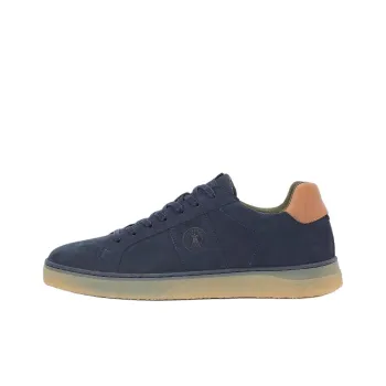 BARBOUR Reflect Low-Top Skateboard Shoes Men's Navy