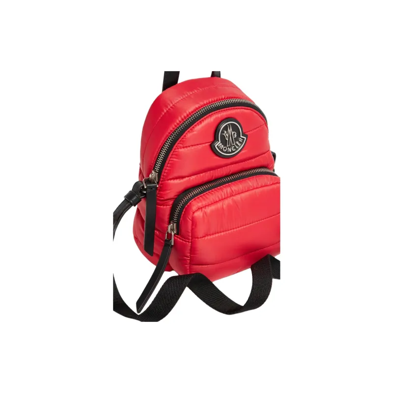 Moncler Kilia Nylon Shoulder Bag, Crossbody Bag Small Size Women's Scarlet-4