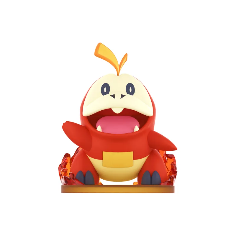 FUNISM Runny Water Duck, Cute Fire Crocodile, New Leaf Meow Pokémon Scarlet And Violet's Three Champions Bonus Gifts-3