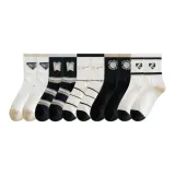 2m Triangle+2 Black Pinstripes+2 Beige Pinstripes+2 Black Letters+2 Beige 4-Stripes