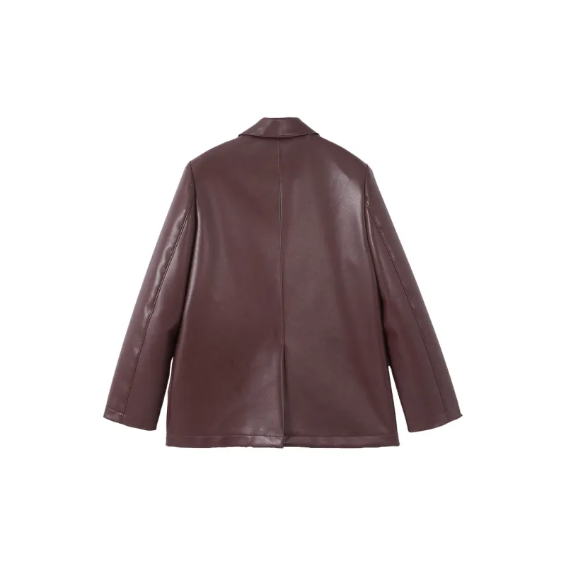 XIANGYING Business Suit Women's Raffia Red-1