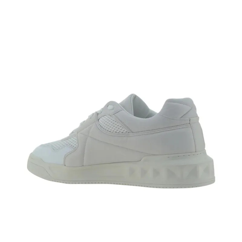 Valentino Garavani One Stud Lace Up Sneakers-3