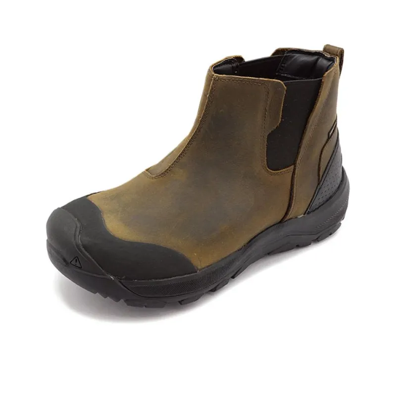 KEEN REVEL IV CHELSEA Short Chelsea Boots Men Brown Black-0