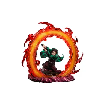 Aniple 1 8 Demon Slayer Tanjiro Kamado Infinite Train Chapter Sky Blue Heaven Ver. Scale Figures 28cm
