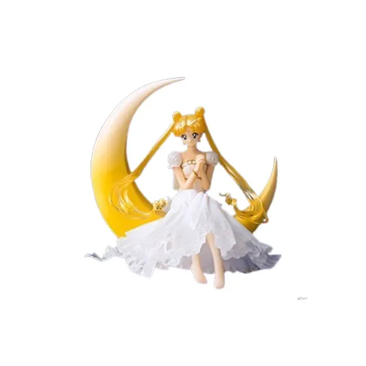 BANDAI Usagi Tsukino Bandai Spirits Limited Figuarts Zero Chouette Sailor Moon Serenity Princess Scale Figures 14cm-0