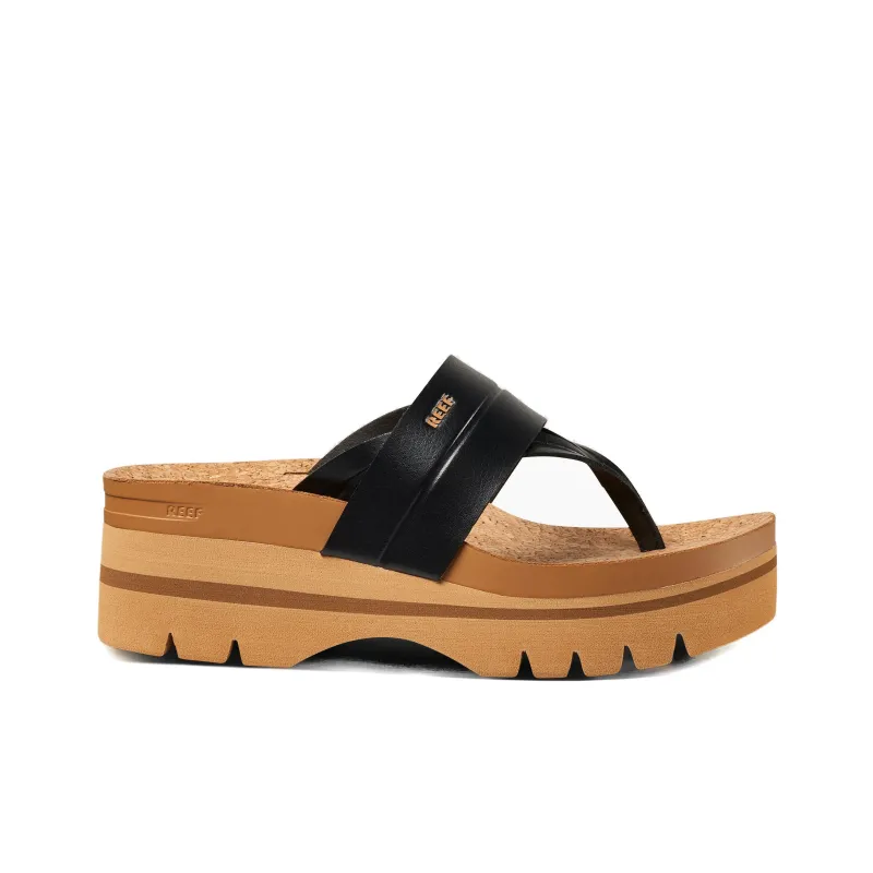 REEF Abrasion-Resistant Slip-Resistant Flip Flops Women's Black-1