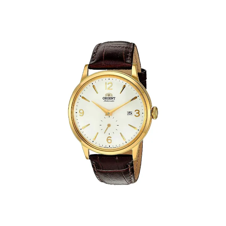 ORIENT Automatic Mechanical Movement Leather Watch Bands Watch Men's Watches White Dial RA-AP0004S-0