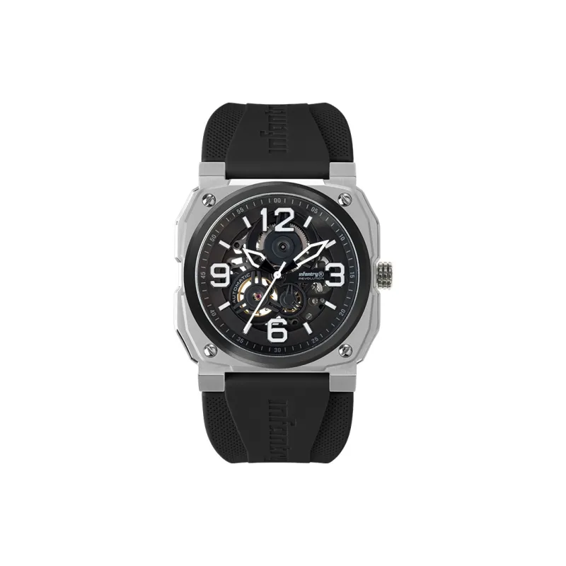 INFANTRY Pioneer Collection Automatic Mechanical Movement Watch Men's Watches Black Dial-8