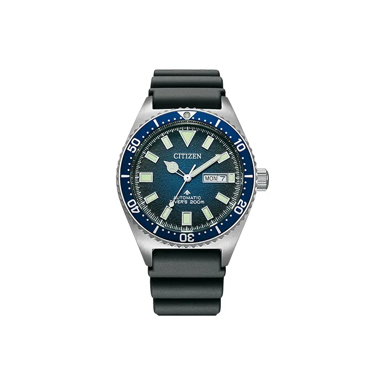 CITIZEN Promaster Collection Mechanical Movement Rubber Strap Watch Men's Watches Blue Dial NY0129 07L-0