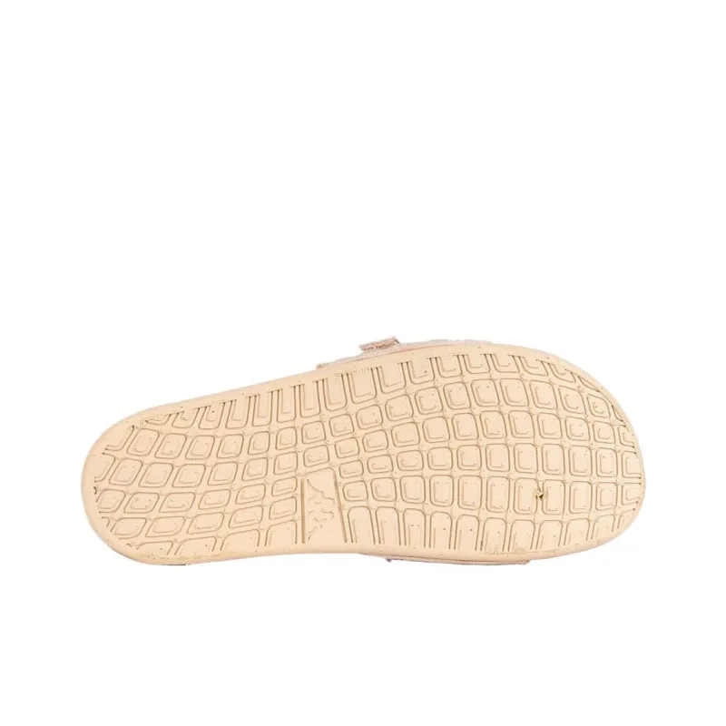 Kappa Slip-Resistant Slide Slippers Unisex Yellow Brown-4
