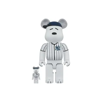 BE@RBRICK X Peanuts X Mlb New York Yankees Snoopy